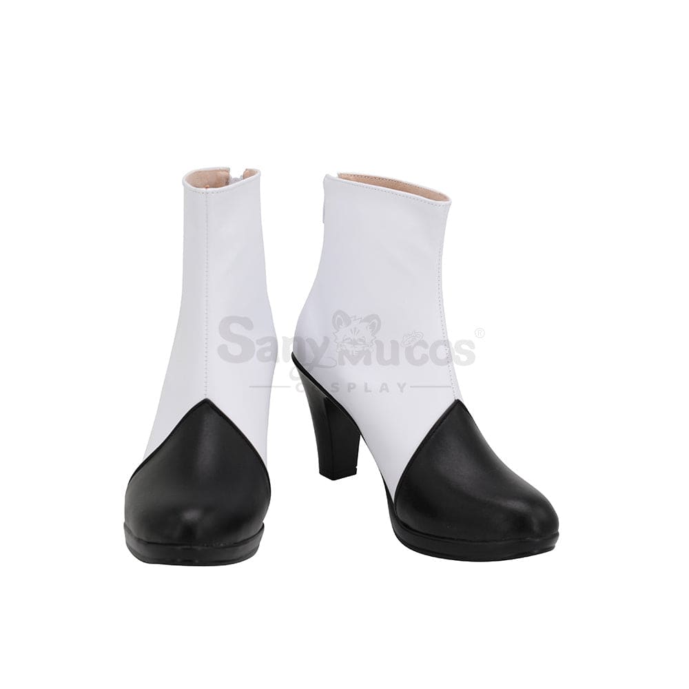 Anime Hazbin Hotel Cosplay Charlie Morningstar Shoes Style B / 34 Boots