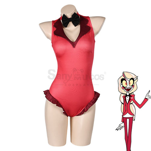 Anime Hazbin Hotel Cosplay Charlie Morningstar Swimsuit Costume Costumes