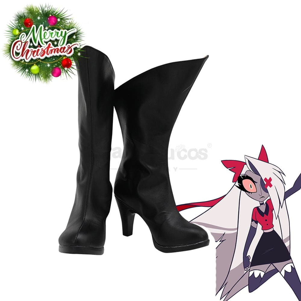 Anime Hazbin Hotel Cosplay Vaggie Shoes Boots