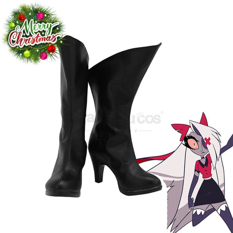 Anime Hazbin Hotel Cosplay Vaggie Shoes Boots