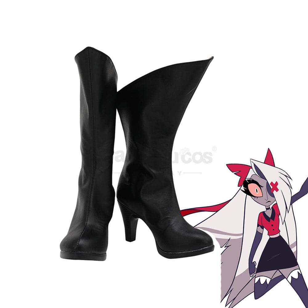 Anime Hazbin Hotel Cosplay Vaggie Shoes Boots