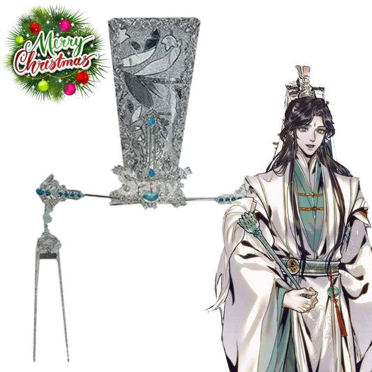 Anime Heaven Official’s Blessing Cosplay Lord Wind Master Shi Qingxuan Headdress Accessory Prop 1000