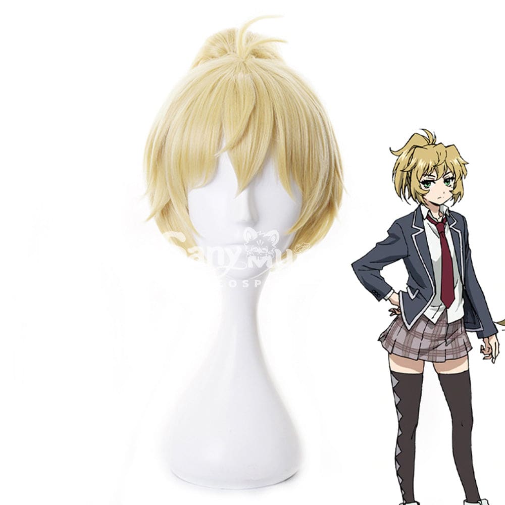 Anime High-Rise Invasion Cosplay Mayuko Nise Wig Wigs