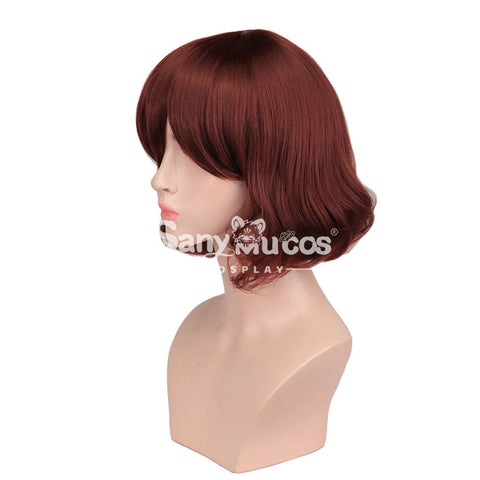 Anime High-Rise Invasion Cosplay Sniper Mask Maidsuit Wig Wigs