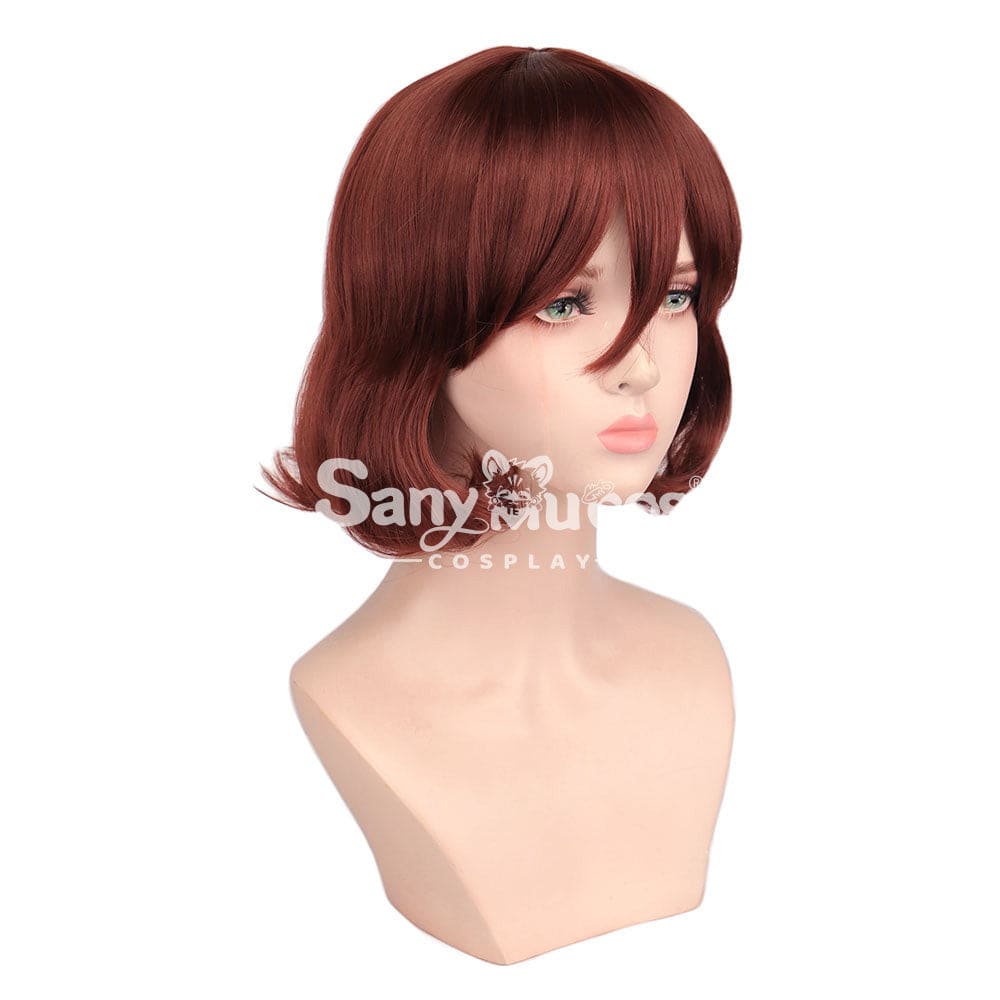 Anime High-Rise Invasion Cosplay Sniper Mask Maidsuit Wig Wigs