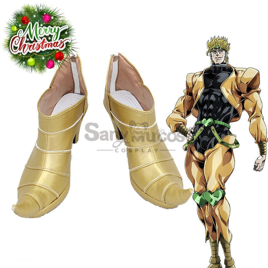 Anime Jojo’s Bizarre Adventure Cosplay Dio Brando Shoes Boots 1000