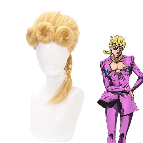 Anime Jojo’s Bizarre Adventure Cosplay Giorno Giovanna Wig Wigs