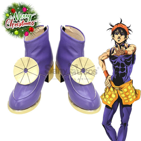 Anime Jojo’s Bizarre Adventure Cosplay Narancia Ghirga Shoes Boots