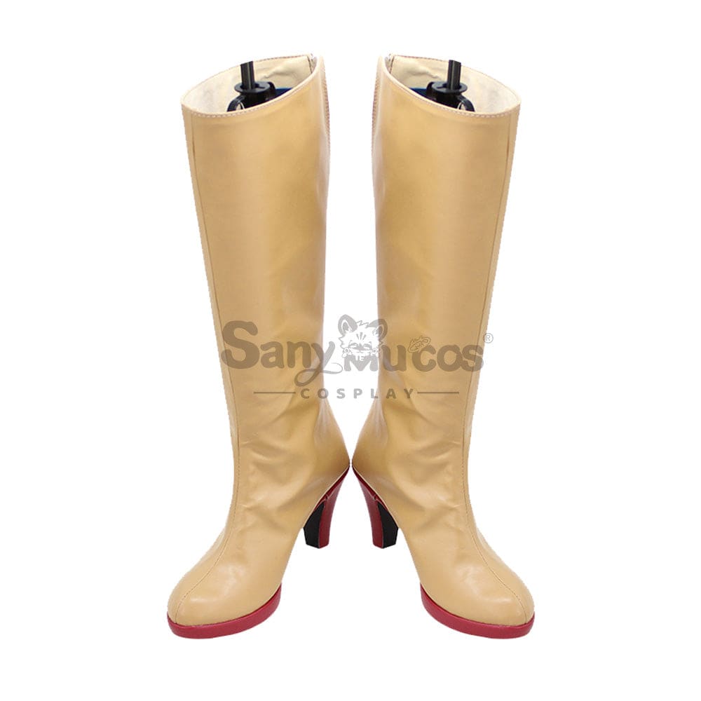 Anime Jojo’s Bizarre Adventure Cosplay Trish Una Shoes Boots