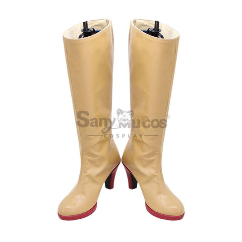 Anime Jojo’s Bizarre Adventure Cosplay Trish Una Shoes Boots