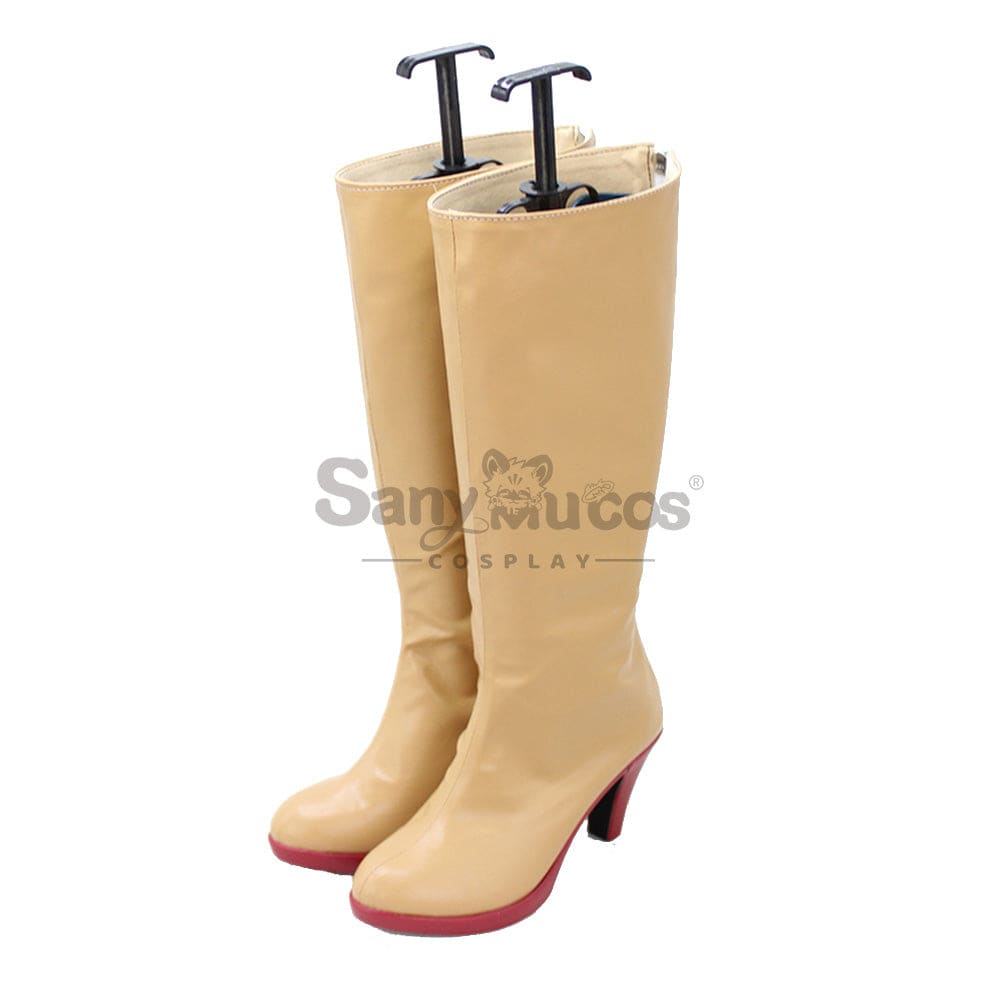 Anime Jojo’s Bizarre Adventure Cosplay Trish Una Shoes Boots