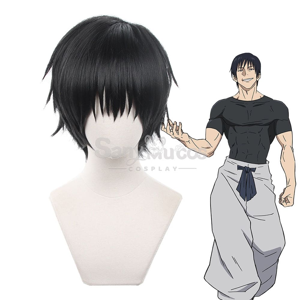 Anime Jujutsu Kaisen Cosplay Fushiguro Toji Wig Wigs