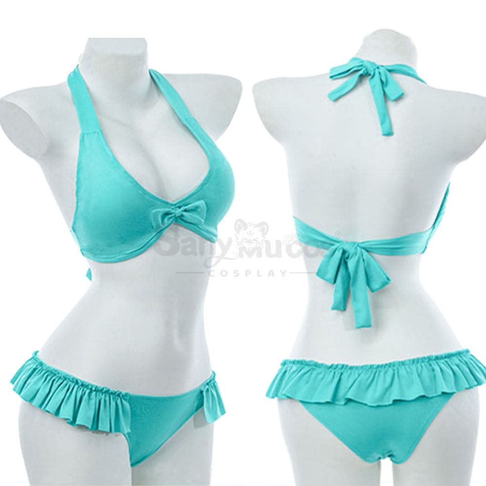 Anime Kaguya-Sama: Love Is War Cosplay Chika Fujiwara Bikini Swimsuit Costume Costumes