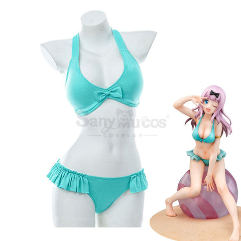 Anime Kaguya-Sama: Love Is War Cosplay Chika Fujiwara Bikini Swimsuit Costume Costumes