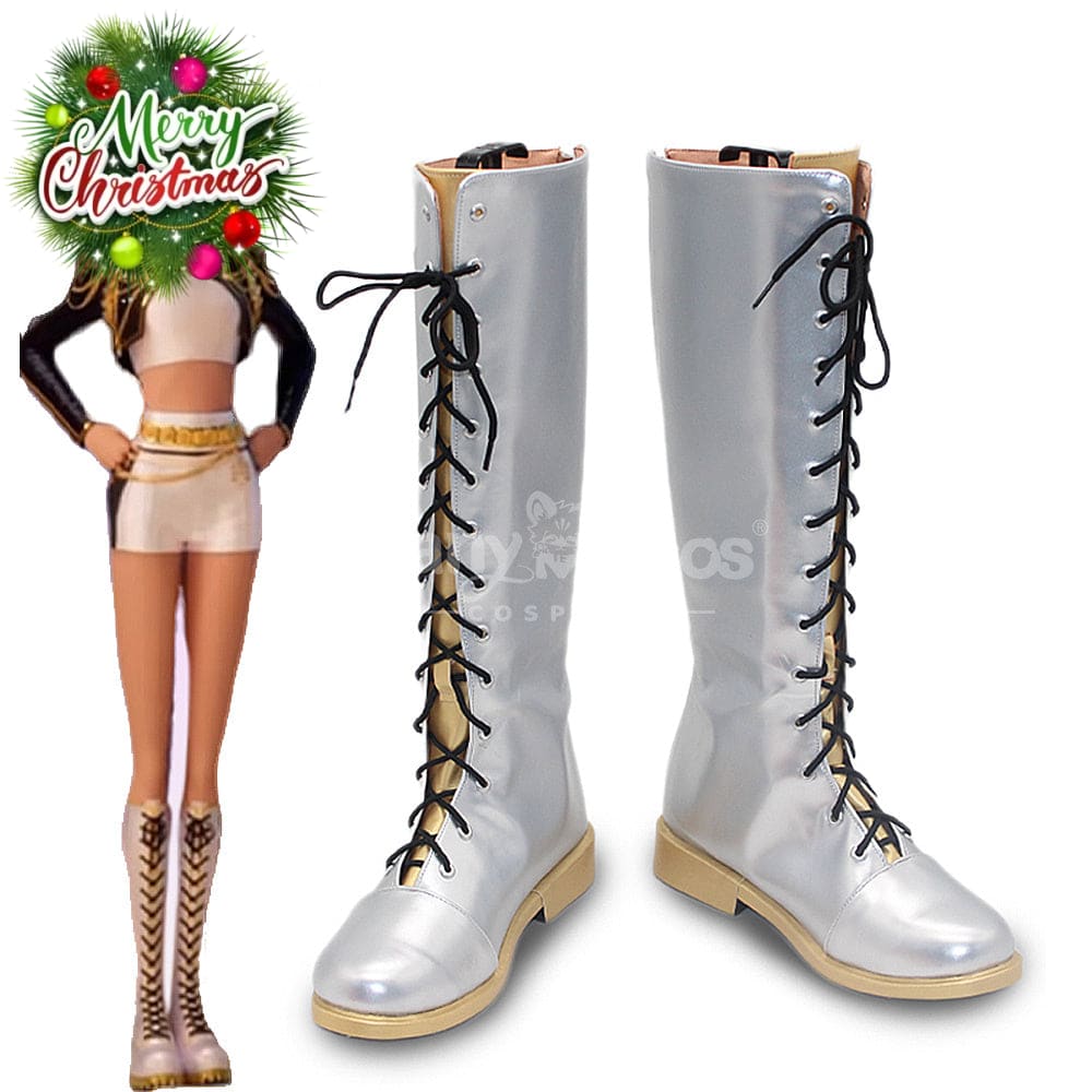 Anime KPop Demon Hunters Cosplay Rumi Cosplay Shoes Cosplay Shoes Boots