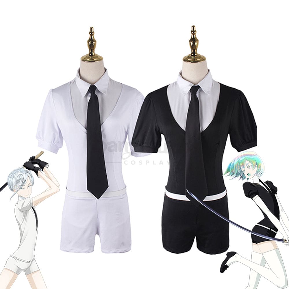 Anime Land Of The Lustrous Cosplay Phosphophyllite/Antarcticite Costume Costumes