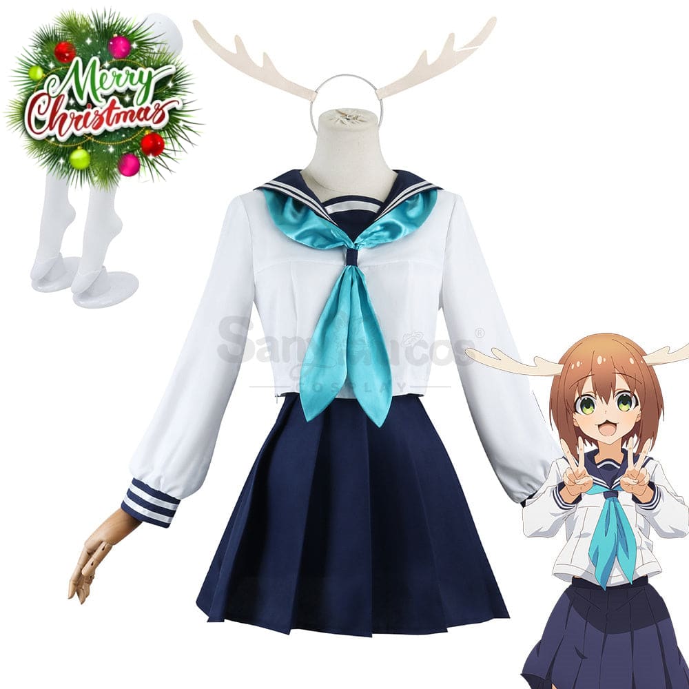 Anime My Deer Friend Nokotan Cosplay Noko Shikanoko Costume Plus Size Costumes