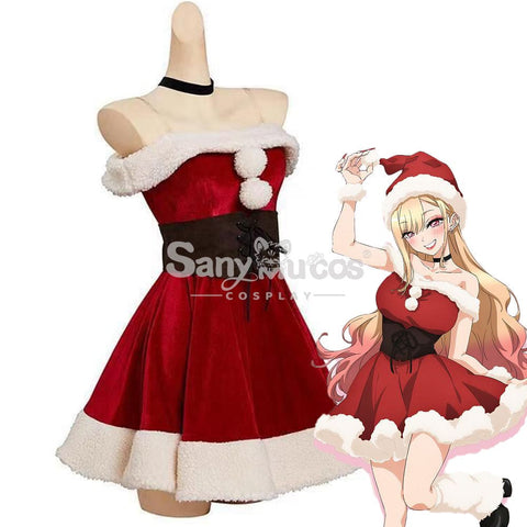 【In Stock】Anime My Dress Up Darling Christmas Cosplayy Kitagawa Marin Cosplay Costume Costumes
