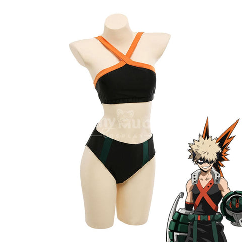 Anime My Hero Academia Cosplay Katsuki Bakugo Swimsuit Costume Costumes