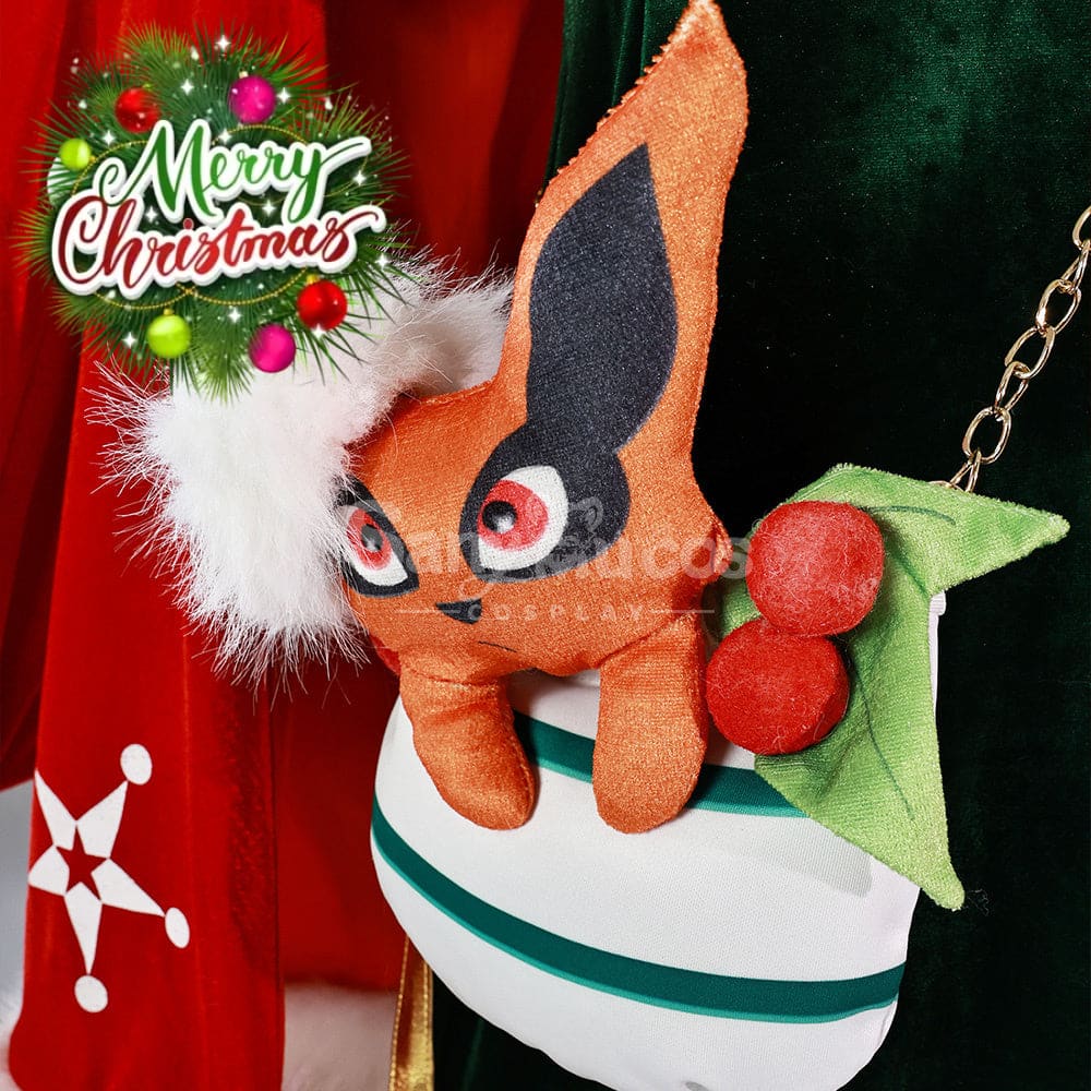 【Pre-Sale】Anime Naruto Cosplay Uzumaki Kushina Christmas Costume Costumes