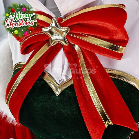 【Pre-Sale】Anime Naruto Cosplay Uzumaki Kushina Christmas Costume Costumes