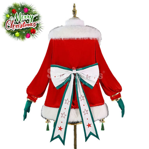 【Pre-Sale】Anime Naruto Cosplay Uzumaki Kushina Christmas Costume Costumes