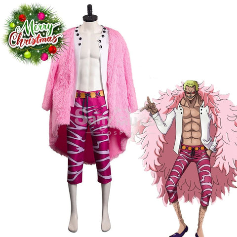 Anime One Piece Cosplay Donquixote Doflamingo Costume Costumes