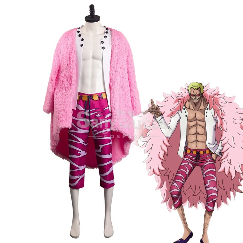 Anime One Piece Cosplay Donquixote Doflamingo Costume Costumes