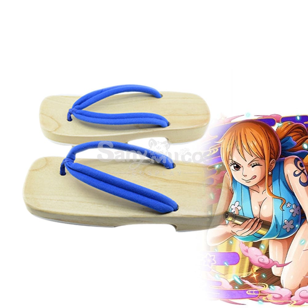 Anime One Piece Cosplay Nami Pajamas Shoes Boots