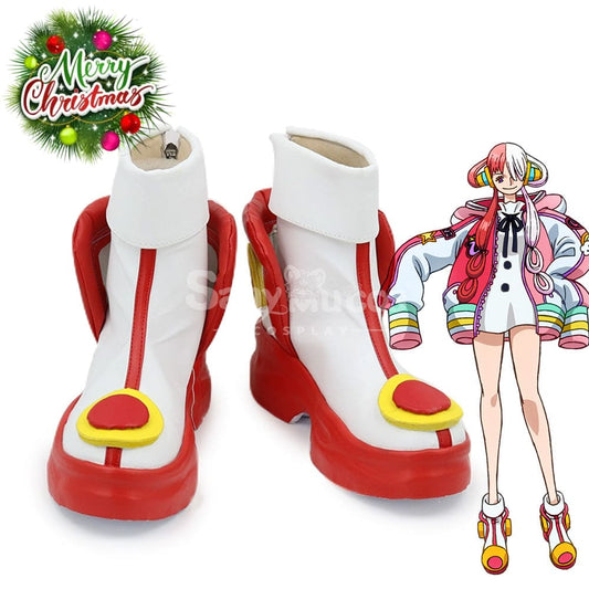Anime One Piece Cosplay Uta Shoes Boots 1000