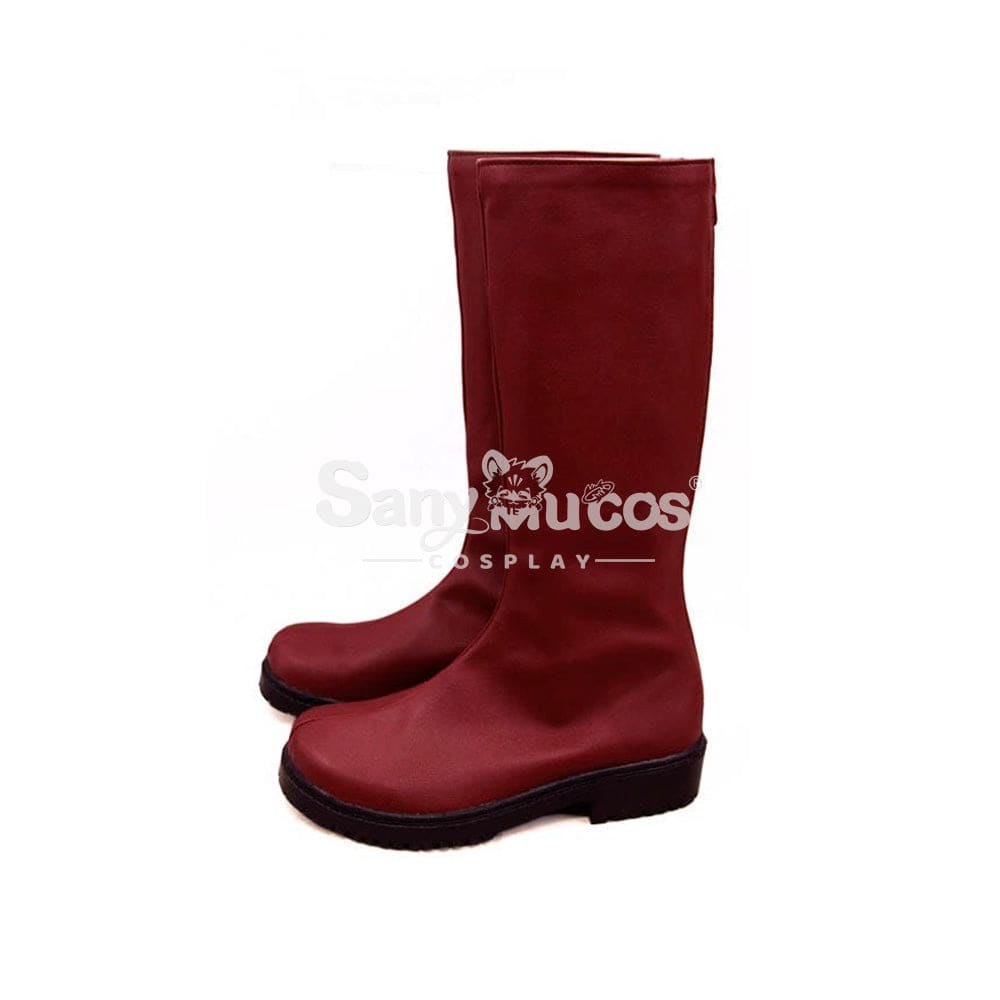 Anime One Punch Man Cosplay Saitama Shoes Boots