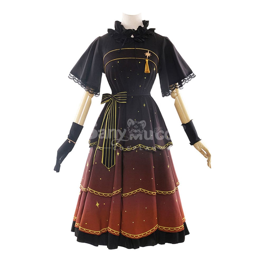 Anime Puella Magi Madoka Magica Cosplay Akemi Homura Dress Costume Costumes