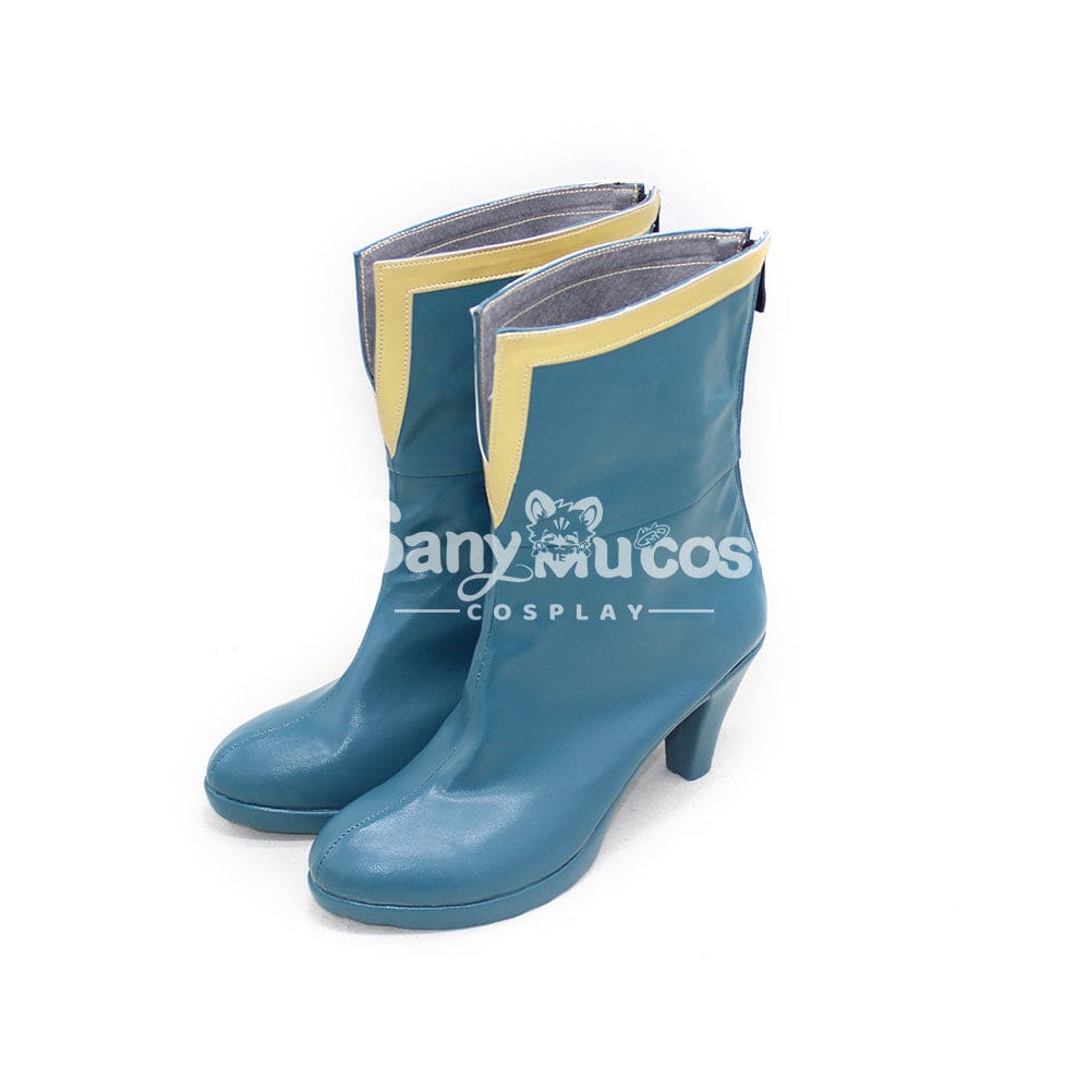 Anime Puella Magi Madoka Magica Cosplay Miki Sayaka Shoes Boots