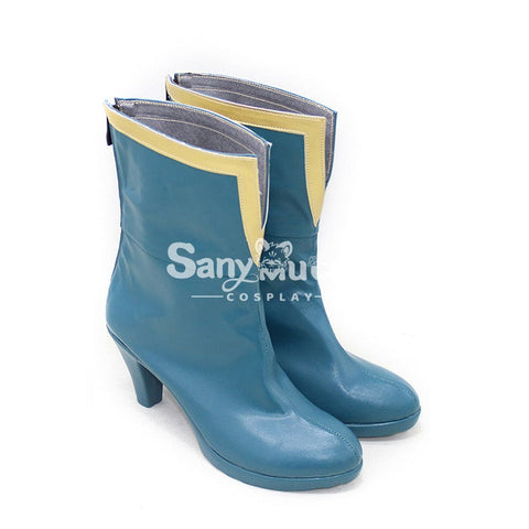 Anime Puella Magi Madoka Magica Cosplay Miki Sayaka Shoes Boots