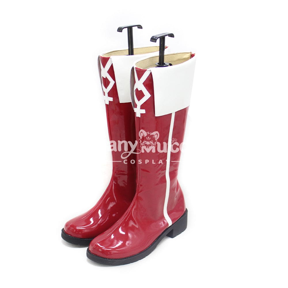 Anime Puella Magi Madoka Magica Cosplay Sakura Kyouko Shoes Boots