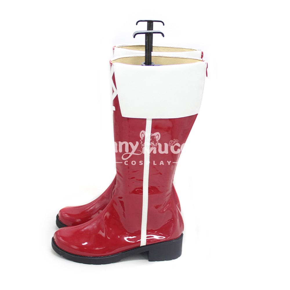 Anime Puella Magi Madoka Magica Cosplay Sakura Kyouko Shoes Boots