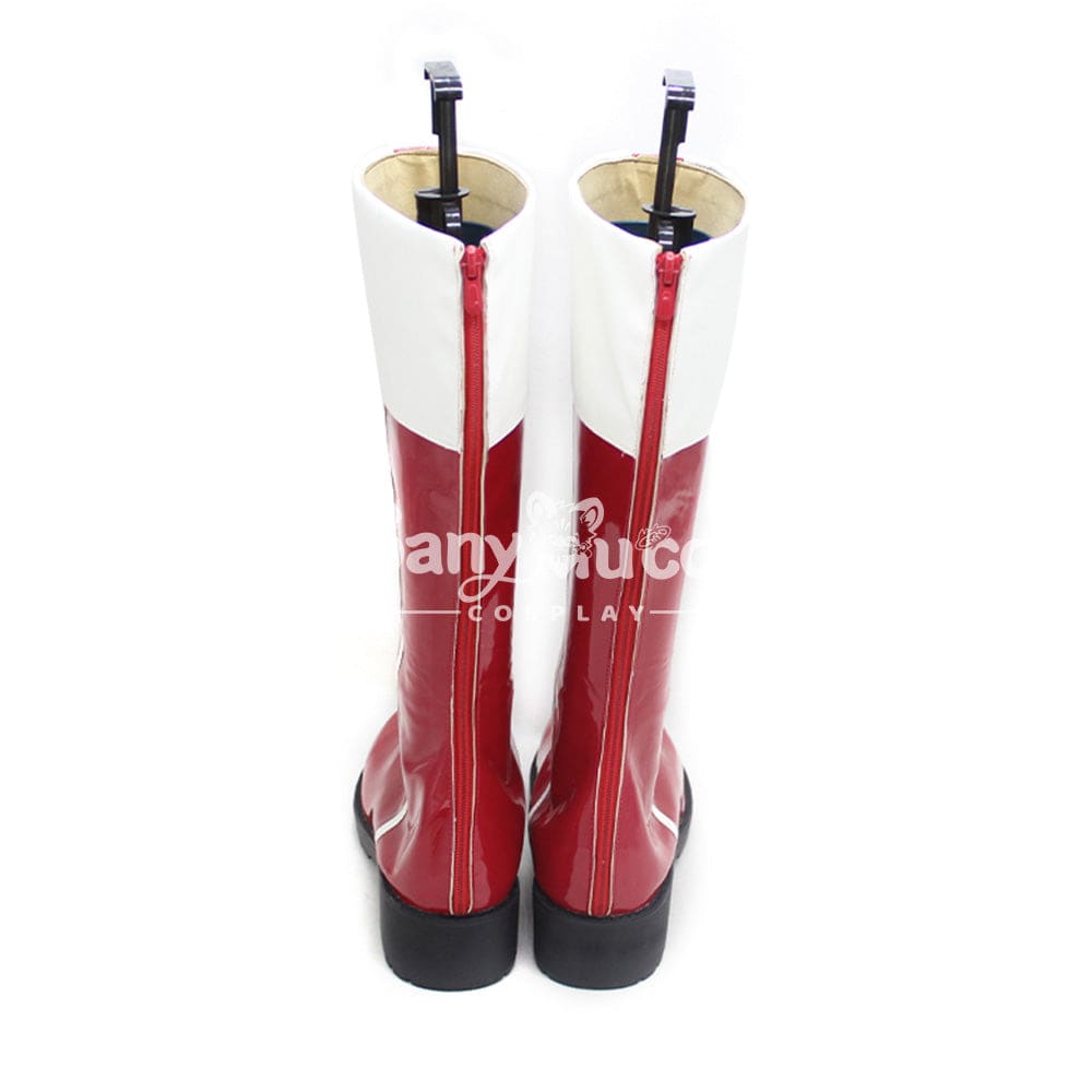 Anime Puella Magi Madoka Magica Cosplay Sakura Kyouko Shoes Boots