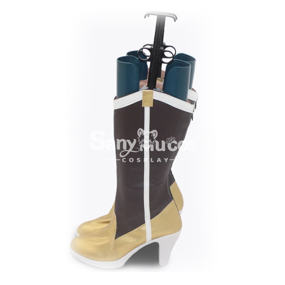 Anime Puella Magi Madoka Magica Cosplay Tomoe Mami Shoes Boots