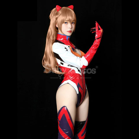 Anime Rebuild Of Evangelion Cosplay Asuka Langley Soryu Battlesuit Costume Costumes