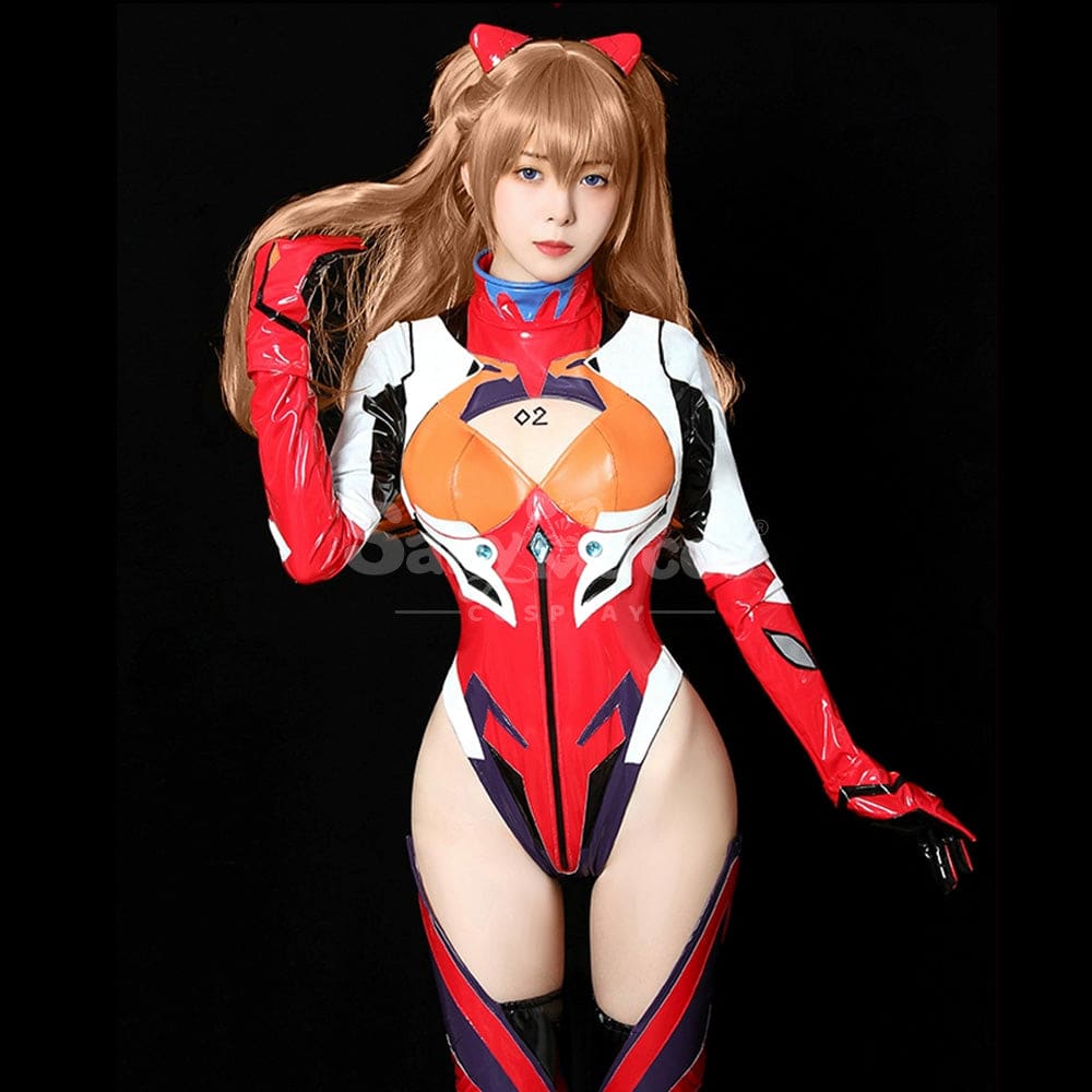 Anime Rebuild Of Evangelion Cosplay Asuka Langley Soryu Battlesuit Costume Costumes