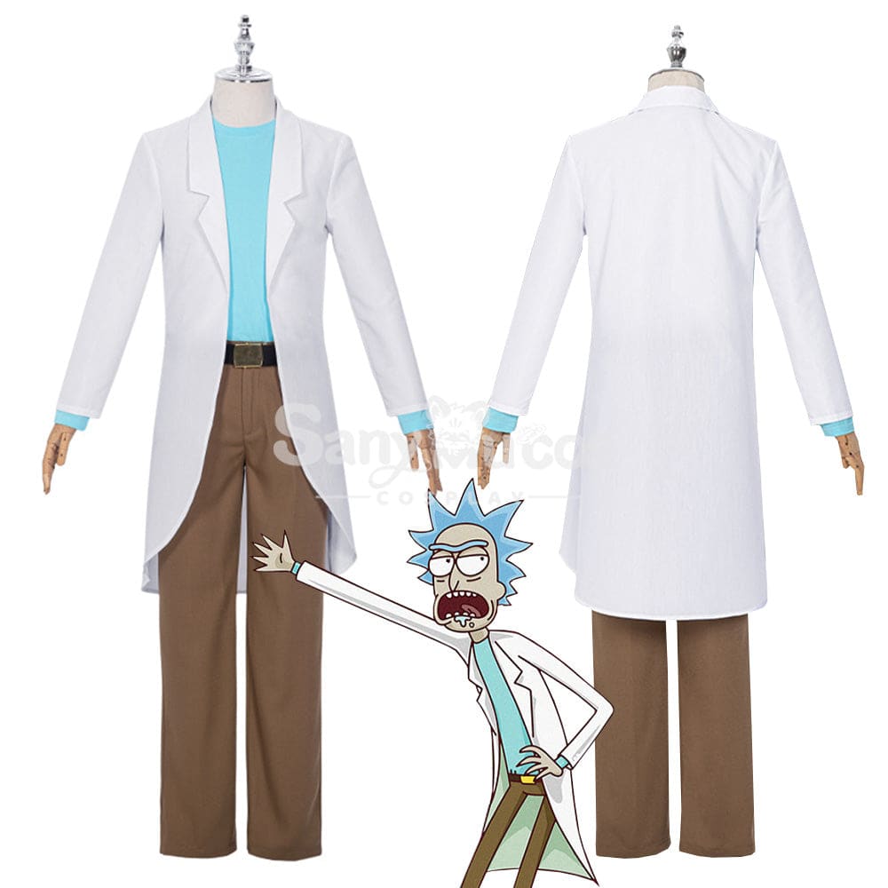 Anime Rick And Morty Cosplay Costume Costumes