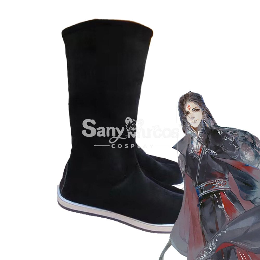 Anime Scumbag System Cosplay Villain Luo Binghe Shoes Boots