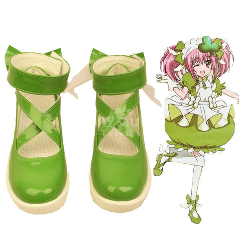 Anime Shugo Chara! Cosplay Amulet Clover Hinamori Amu Cosplay Shoes Cosplay Shoes Boots