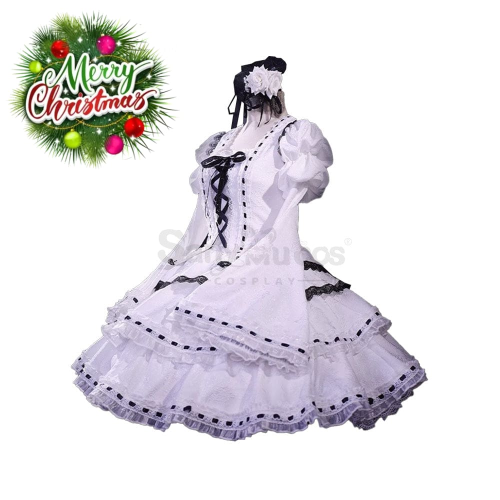 Anime Shugo Chara! Cosplay Tsukiyomi Utau White Costume Costumes