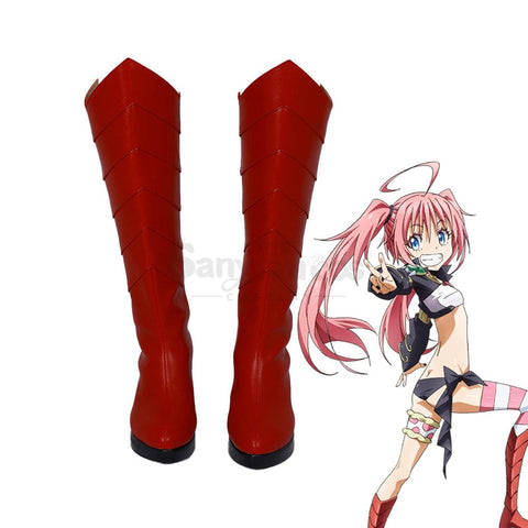 Anime That Time I Got Reincarnated As A Slime Cosplay Milim Nava Concealed Form Shoes Boots