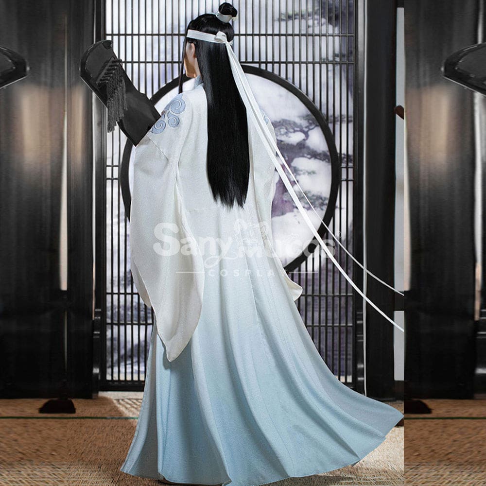 Anime The Grandmaster Of Demonic Cultivation (Mo Dao Zu Shi) Cosplay Adult Lan Wangji Costume