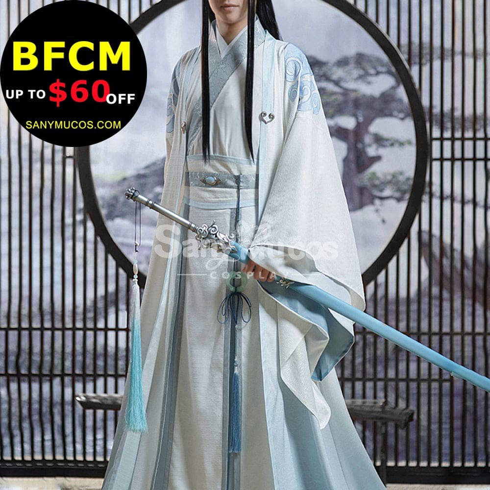 Anime The Grandmaster Of Demonic Cultivation (Mo Dao Zu Shi) Cosplay Adult Lan Wangji Costume