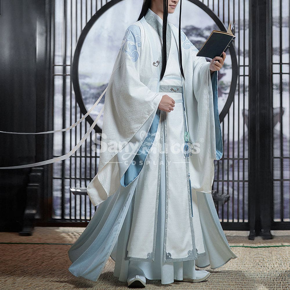 Anime The Grandmaster Of Demonic Cultivation (Mo Dao Zu Shi) Cosplay Adult Lan Wangji Costume