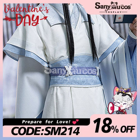 Anime The Grandmaster Of Demonic Cultivation (Mo Dao Zu Shi) Cosplay Teenager Lan Wangji Costume