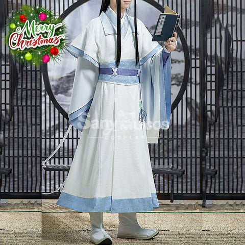 Anime The Grandmaster Of Demonic Cultivation (Mo Dao Zu Shi) Cosplay Teenager Lan Wangji Costume